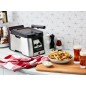 Tefal Clear Duo Fritureapparat 3.5liter Rustfrit stål/sort